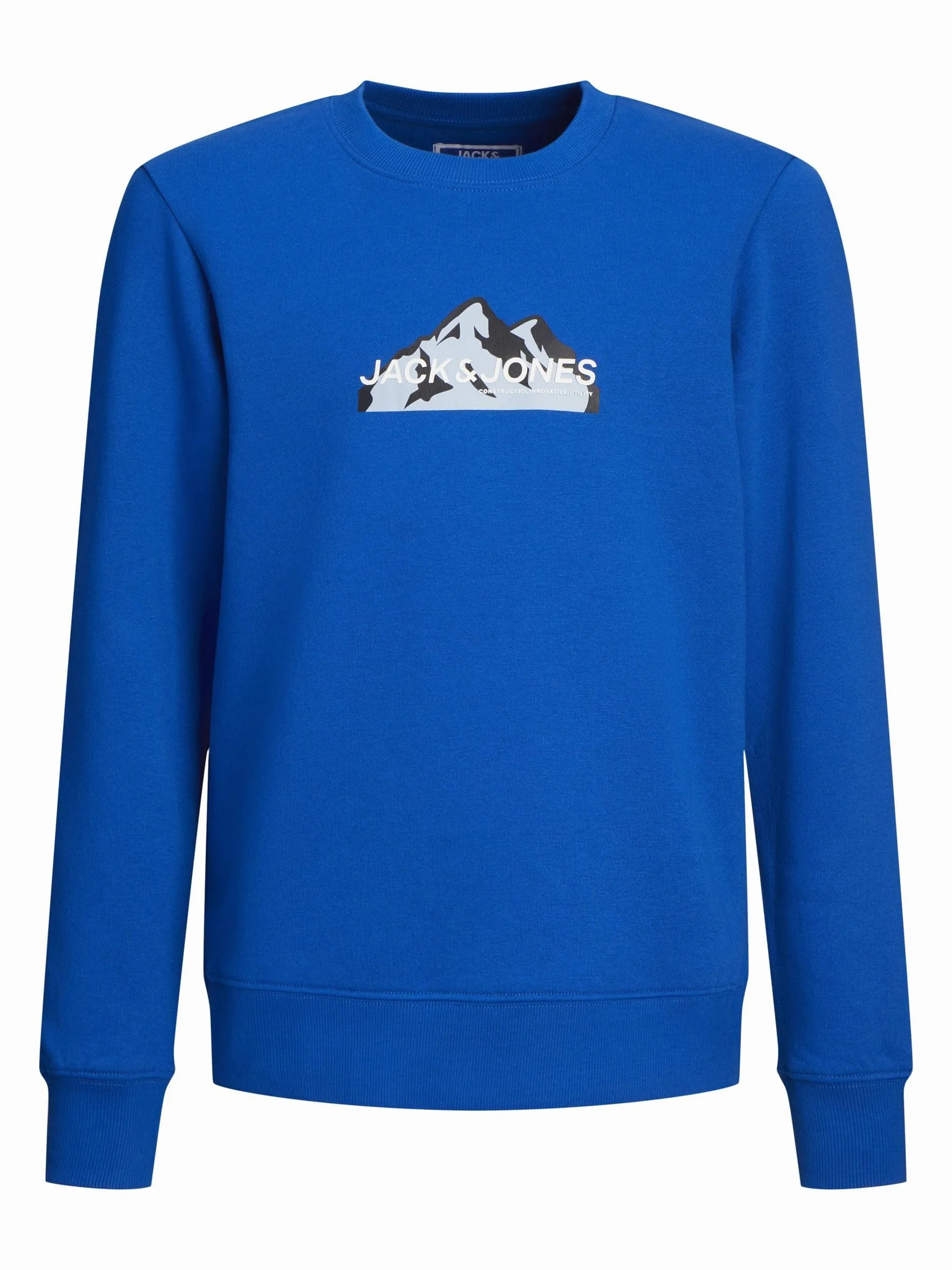 JACK & JONES Jcomountain Logo Sweat Crew Neck Sn Jnr Sudadera Niños (Pack de 1)