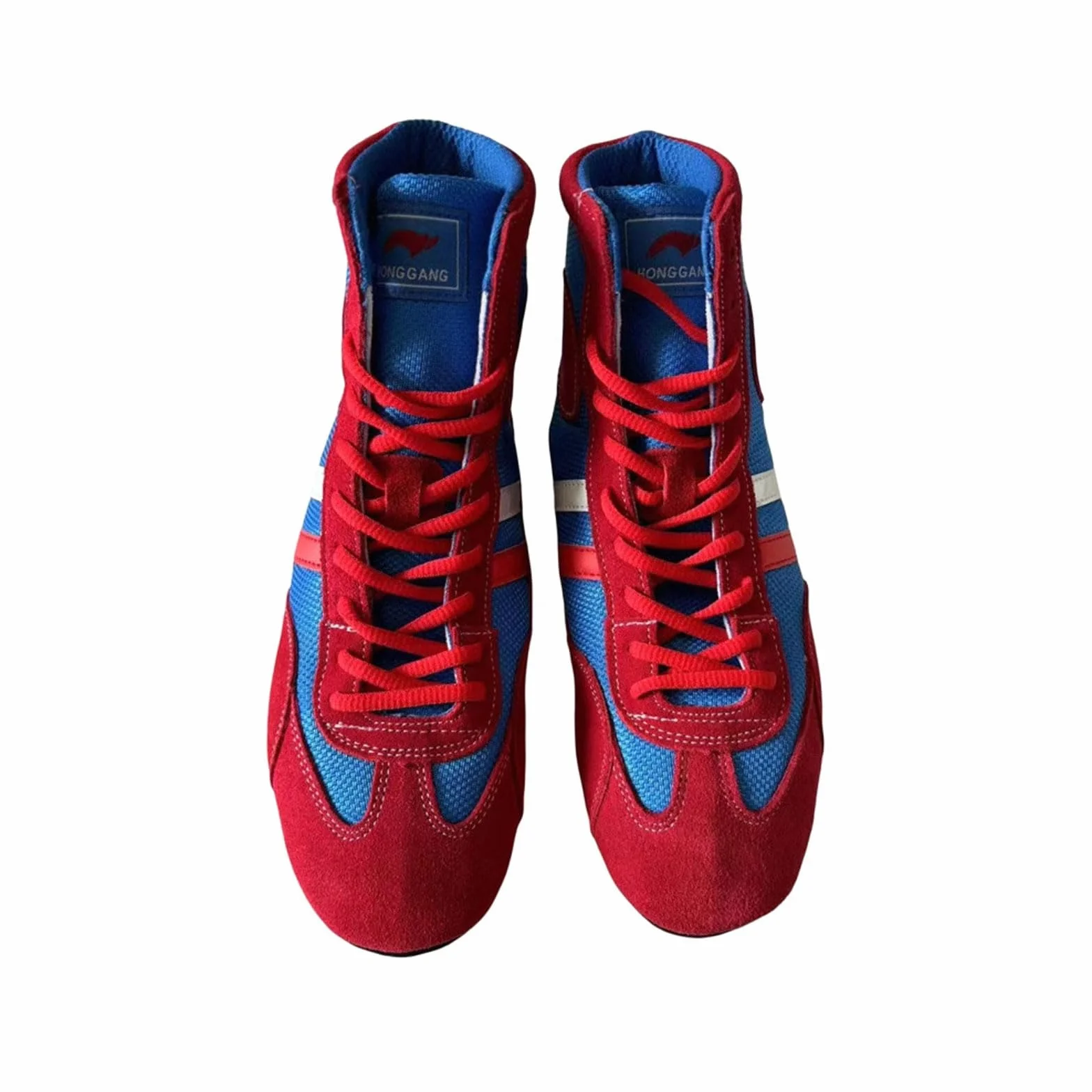 Zapatos entrenamiento de lucha libre ligeros,rojo Zapatos de judo de interior con suela blanda,Zapatillas zapatos de sambo para Hombre mujer,Zapatillas para Culturismo,Zapatillas de Atletismo,35-45 EU