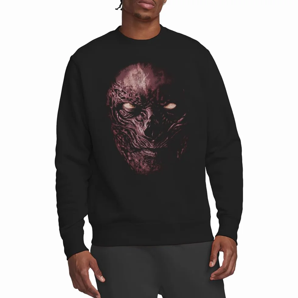 Stranger Things Stranger Things Vecna Oversized Face Unisex Sweatshirt, Black Sudadera Unisex Adulto (Pack de 1)