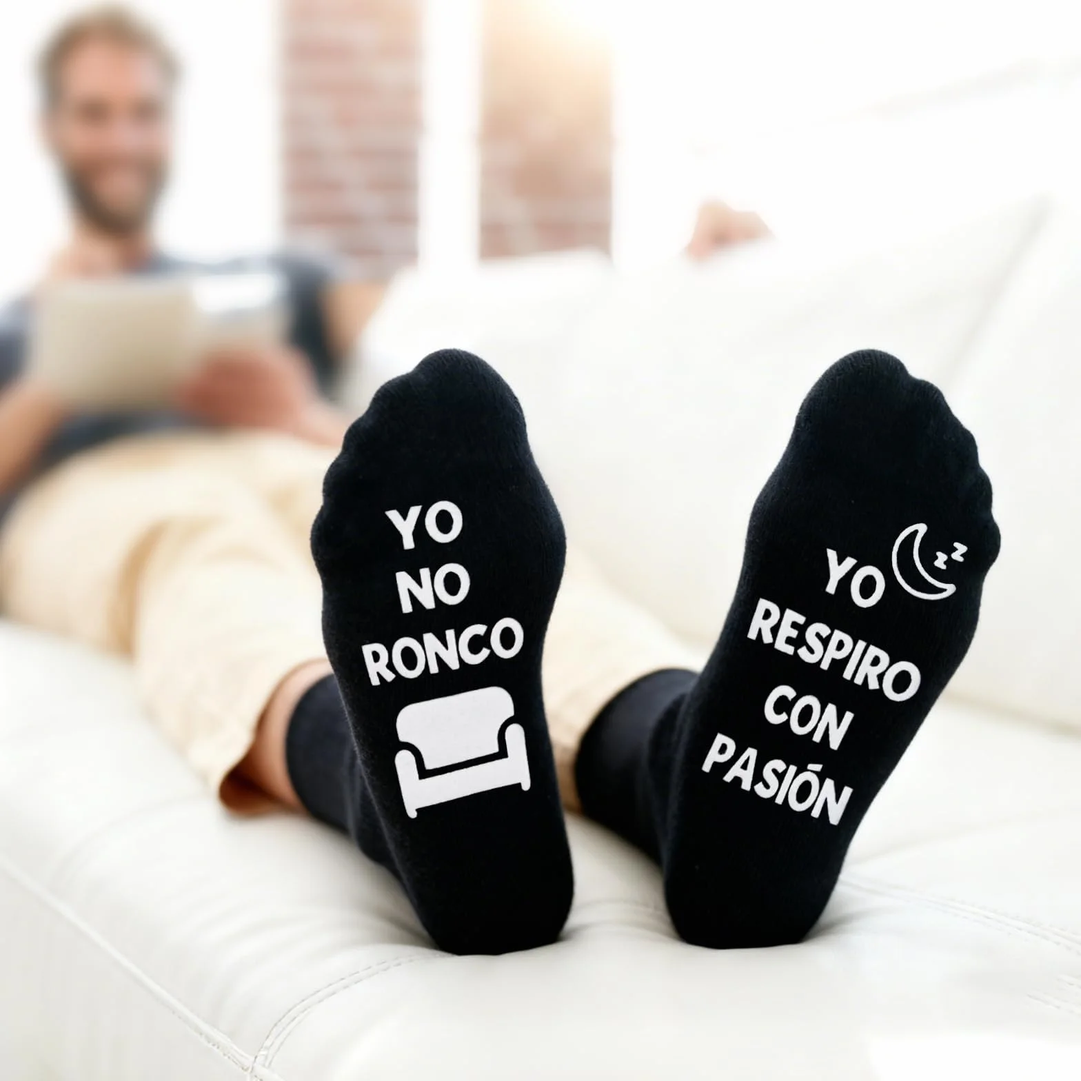 Leikedun Calcetines Hombre Divertidos Originales Personalizados, Regalos Originales para Hombre - Regalos Graciosos para Papá, Abuelo, Padre, Novio, Cumpleaños, Aniversario, Día del Padre