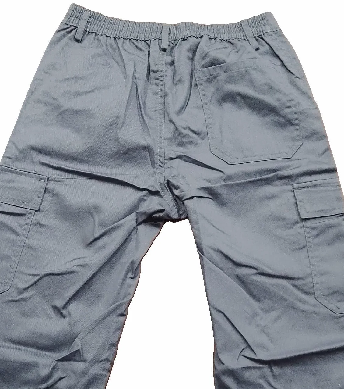 Pantalón de Trabajo Multibolsillos para Hombre Resistente Elástico Uniformes Laborales Construcción