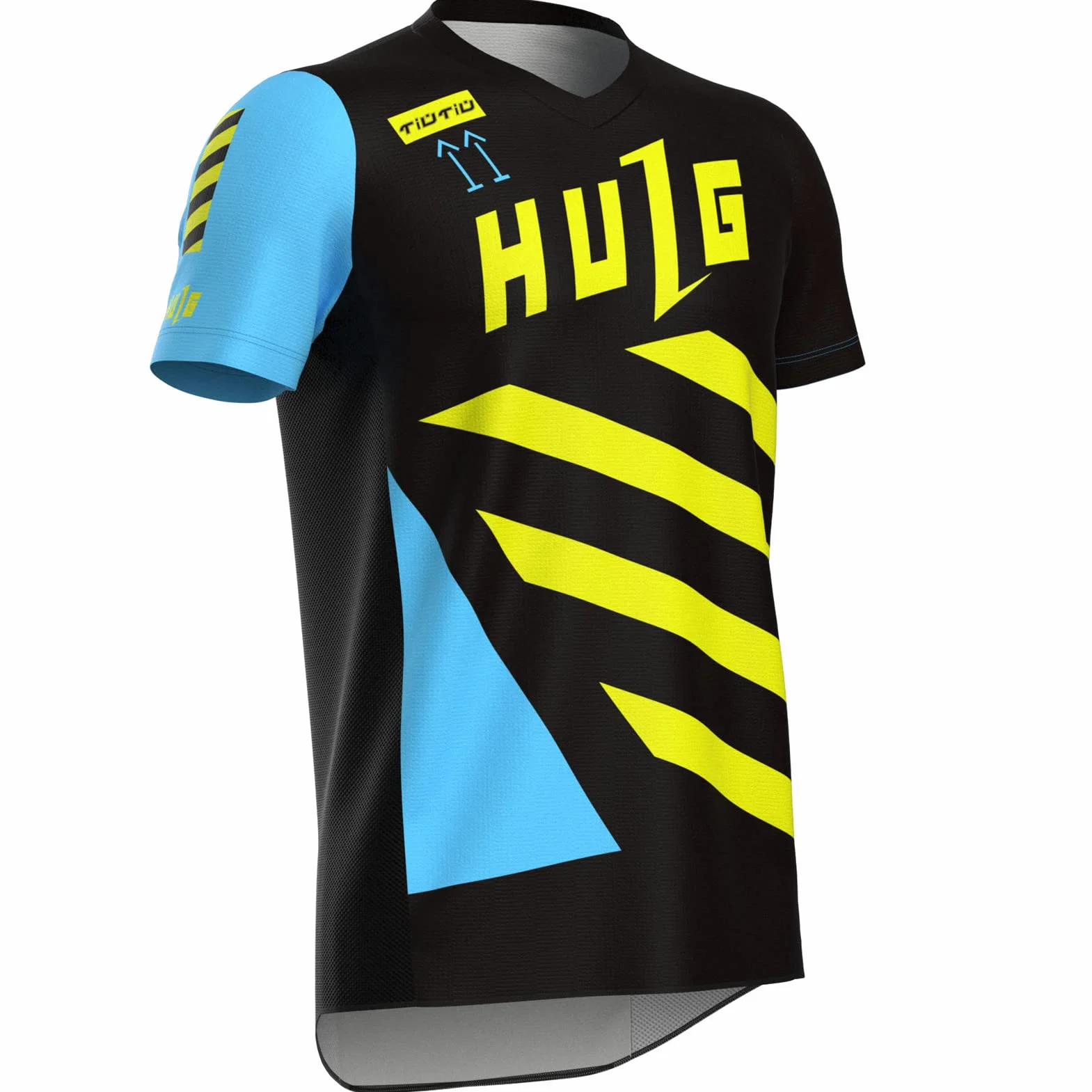 Camiseta De Manga Corta MTB para Hombre, Camiseta De Descenso, Ropa De Bicicleta para Hombre, Ropa De Ciclismo/Motocross, Camiseta De Bicicleta De Montaña MTB BMX