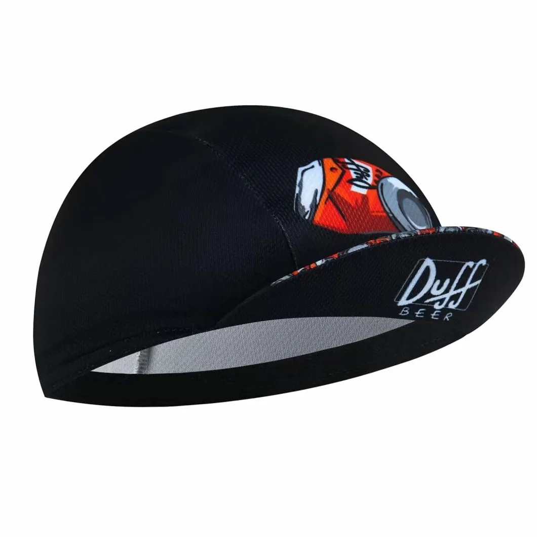 Gorra de ciclismo para hombre y mujer, sombrero de ciclismo debajo del casco, poliéster, transpirable, absorbe el sudor