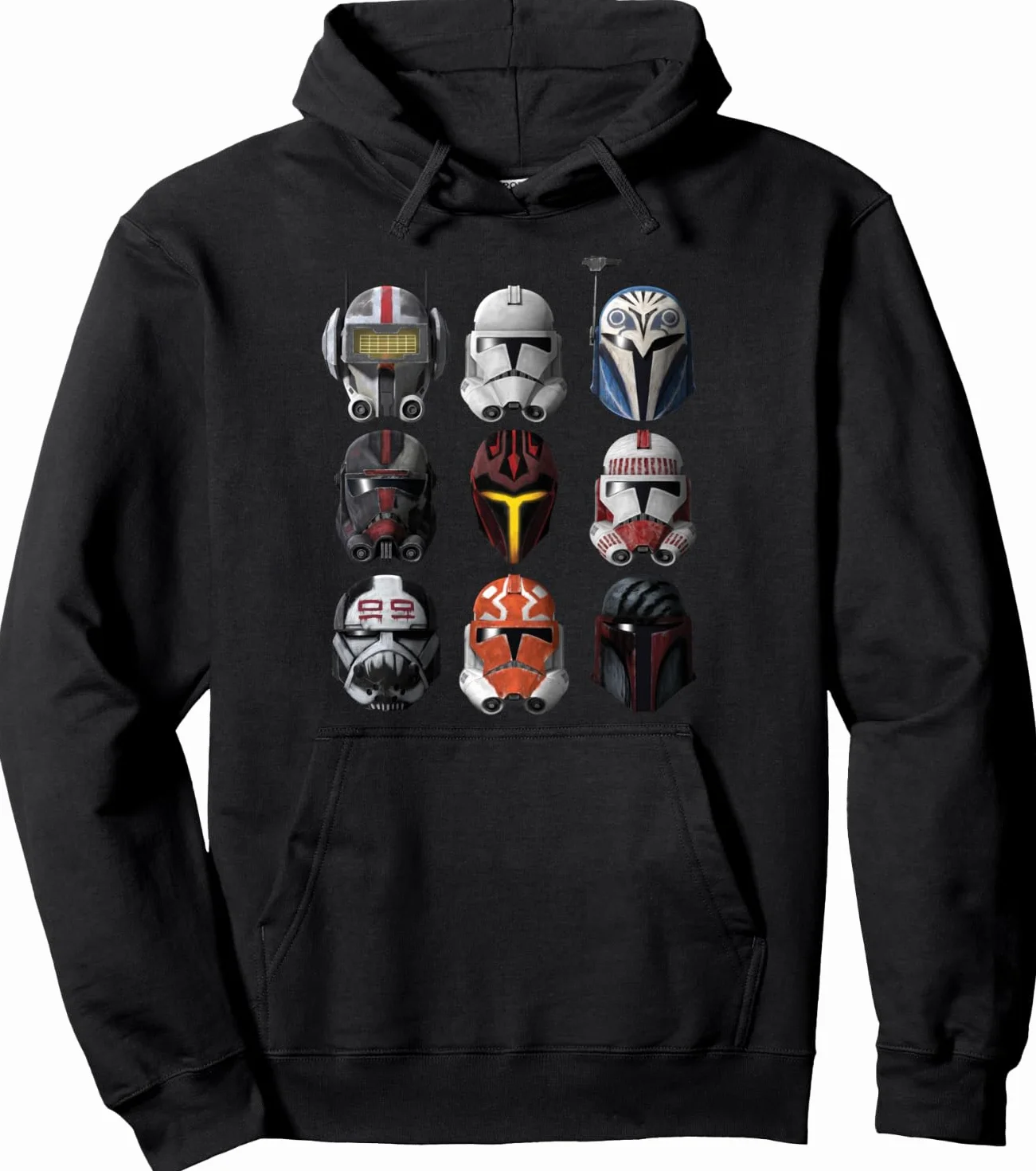 Star Wars: The Clone Wars Clone Helmets Sudadera con Capucha