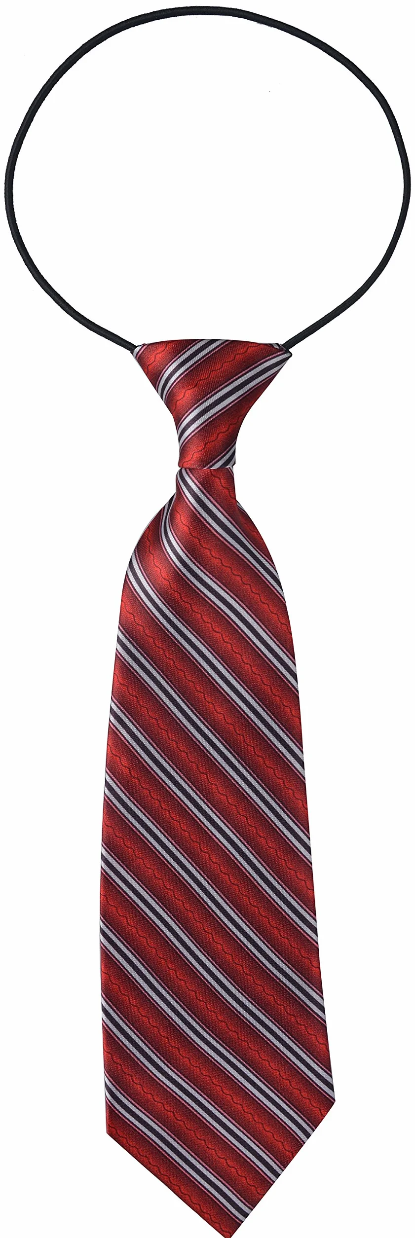 Corbata para niños con banda elástica flexible