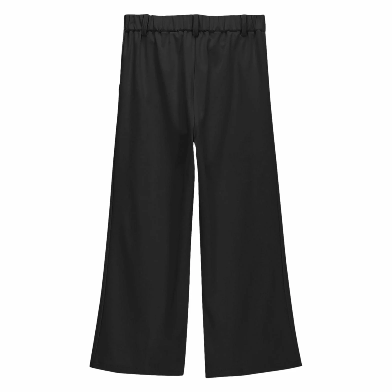 Generisch Pantalones de traje de niña Pantalones anchos para niñas Ropa Preppy Talla 5 14 años Ropa para niños