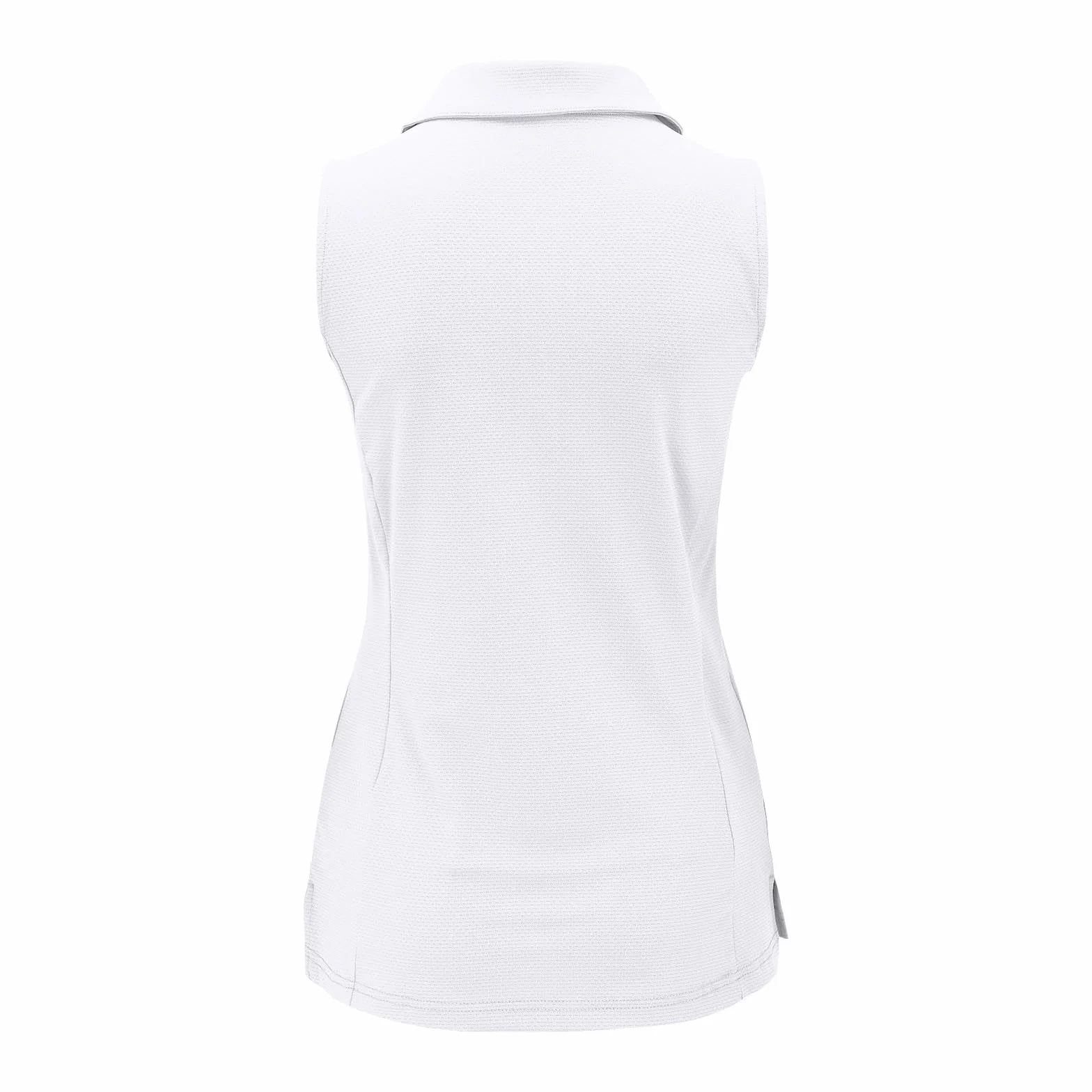 Polo para mujer sin mangas, polo de golf, cuello de pico, para tenis, fitness, entrenamiento, camiseta deportiva con cuello, de secado rápido, ligero, transpirable, camiseta de verano