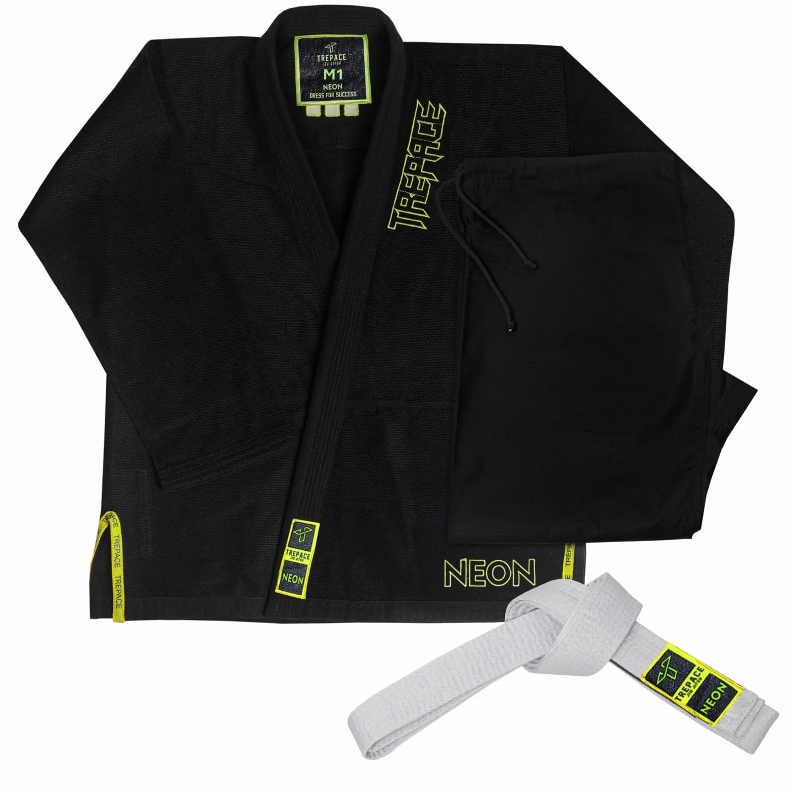 Kimono brasileño Jiu Jitsu Gi con inicial BJJ para niños y niñas, incluye pantalones y cinturón blanco, entrenamiento y competiciones, uniformes de resistencia al desgarro diseñados