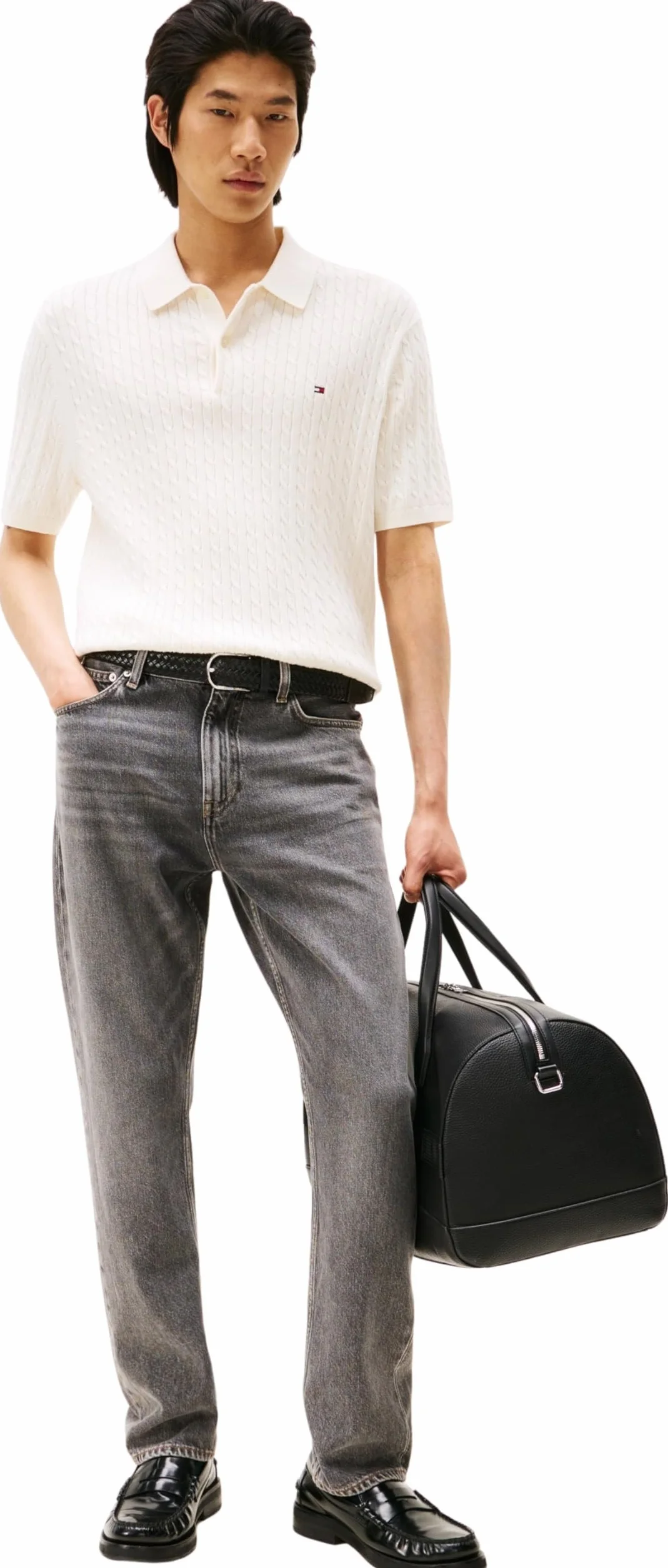 Tommy Hilfiger Regular Mercer Rgd Arcade Grey Mw0mw39658 - Recto Hombre