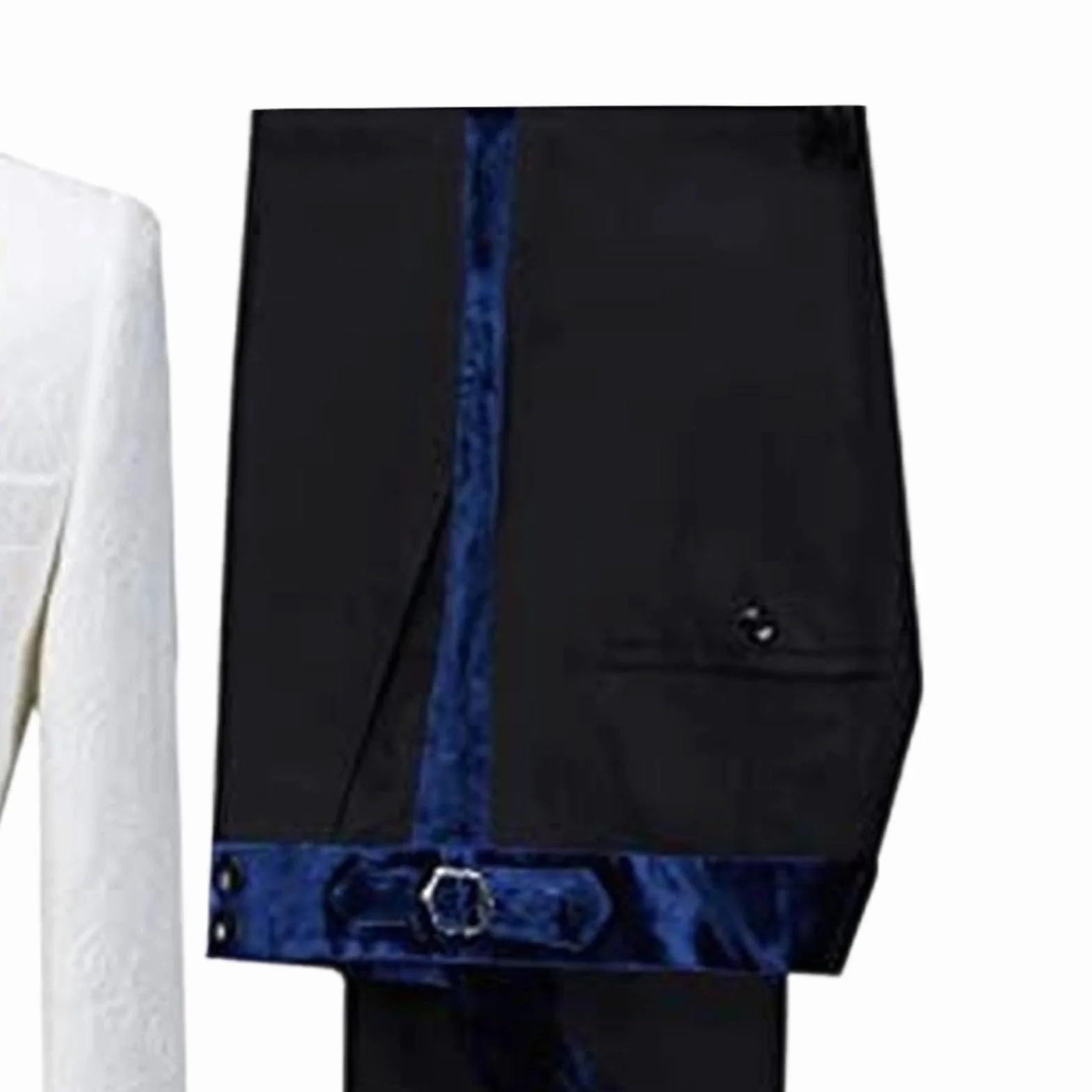 Traje de 3 piezas para hombre, para boda, jacquard, ajustado, 3 piezas, cuello jacquard, pantalones de esmoquin y chaleco