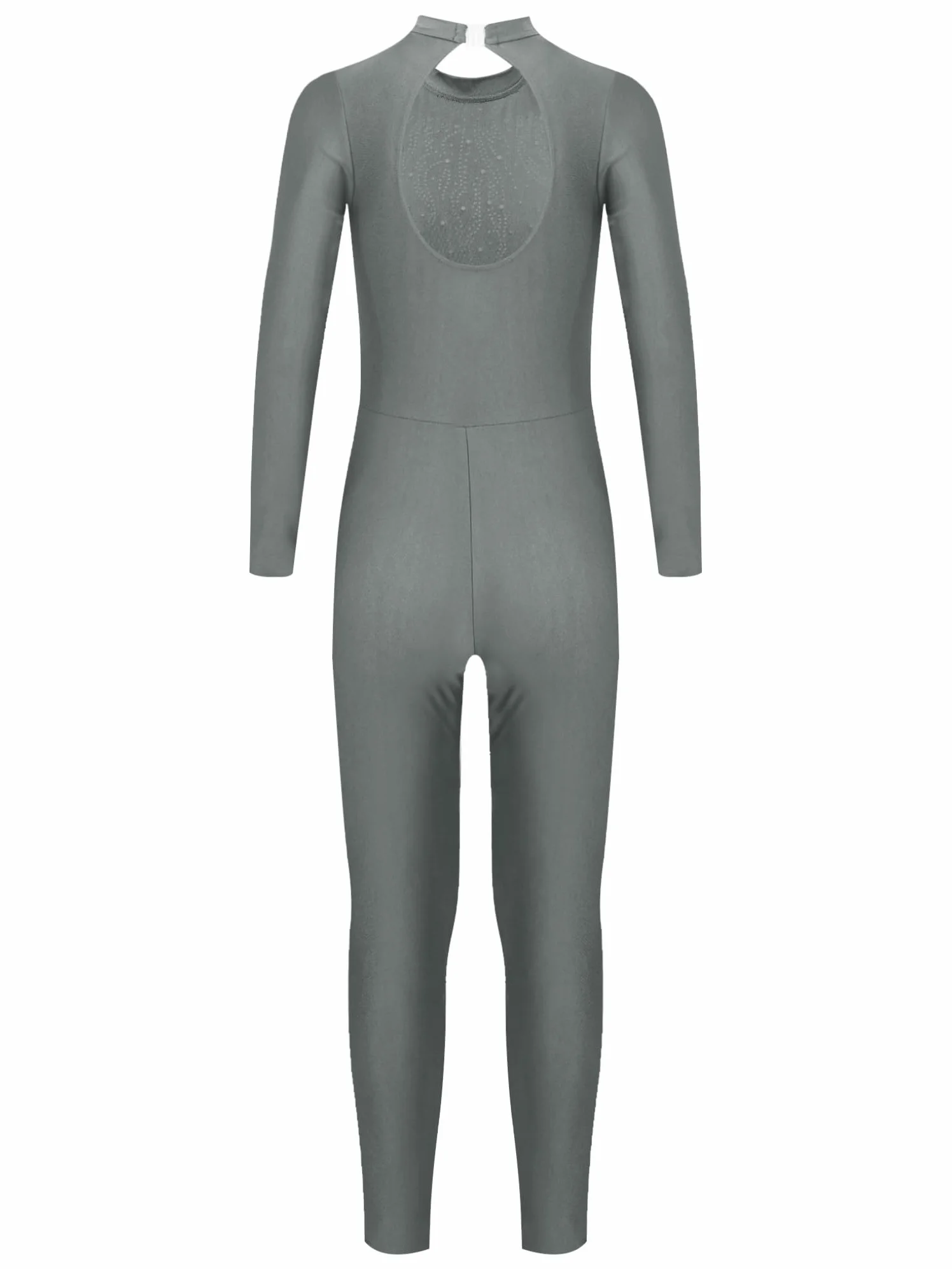Oyolan Maillot Gimnasia Rítmica Para Niña Body Manga Larga Mono Elástico De Patinaje Artístico Disfraz De Baile Competición