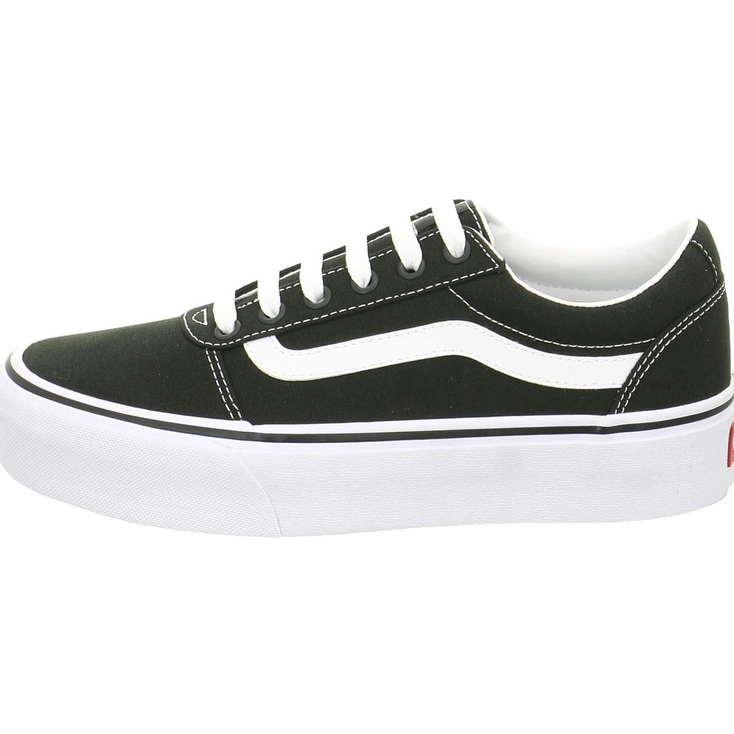 Vans Ward Platform Sneaker Patchwork Light Blue 36 EU