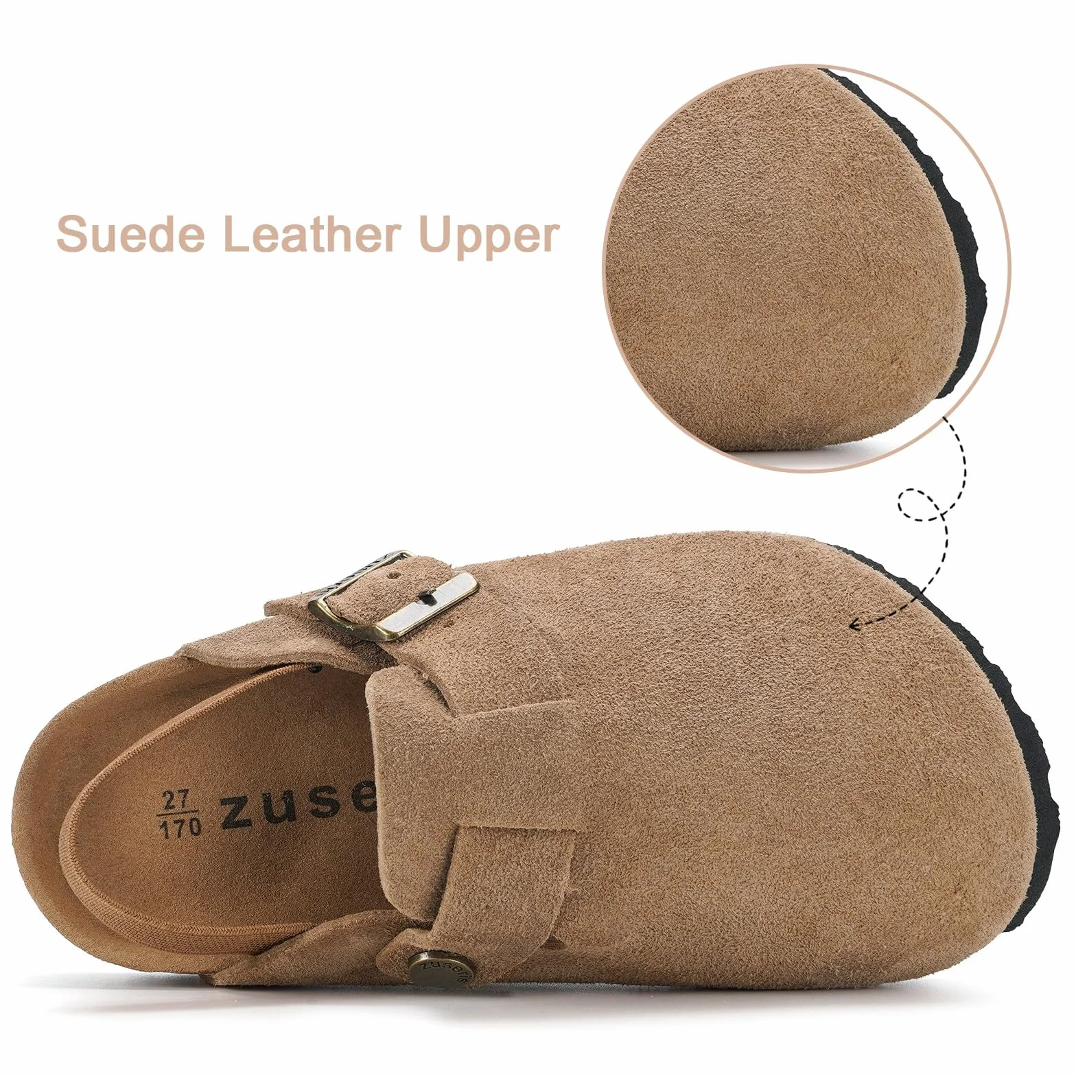 Zuecos Niña Pantuflas Unisex Niños Mulas Ajustables Sandalias Jardín Zapatillas de Estar