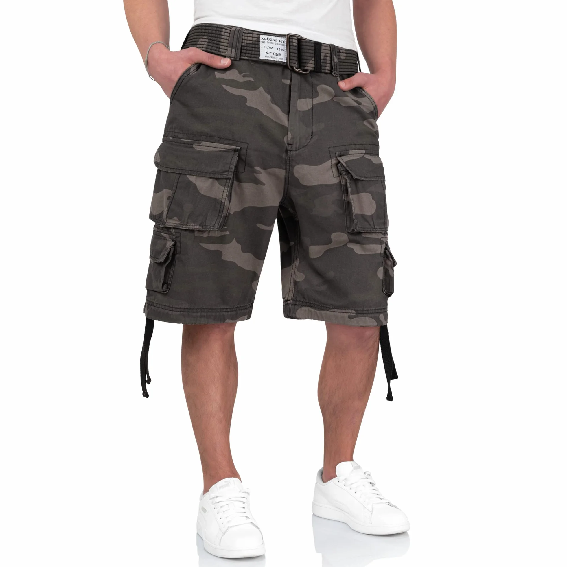 Surplus Raw Vintage Pantalones Cortos Division Bermudas para Hombre