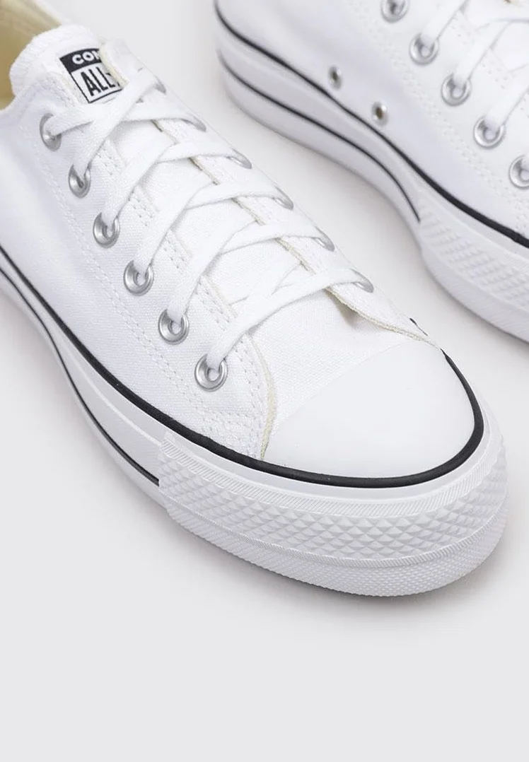 Converse Ox Platform 560251C Bianco Bianco/8.5 - 39 1/2