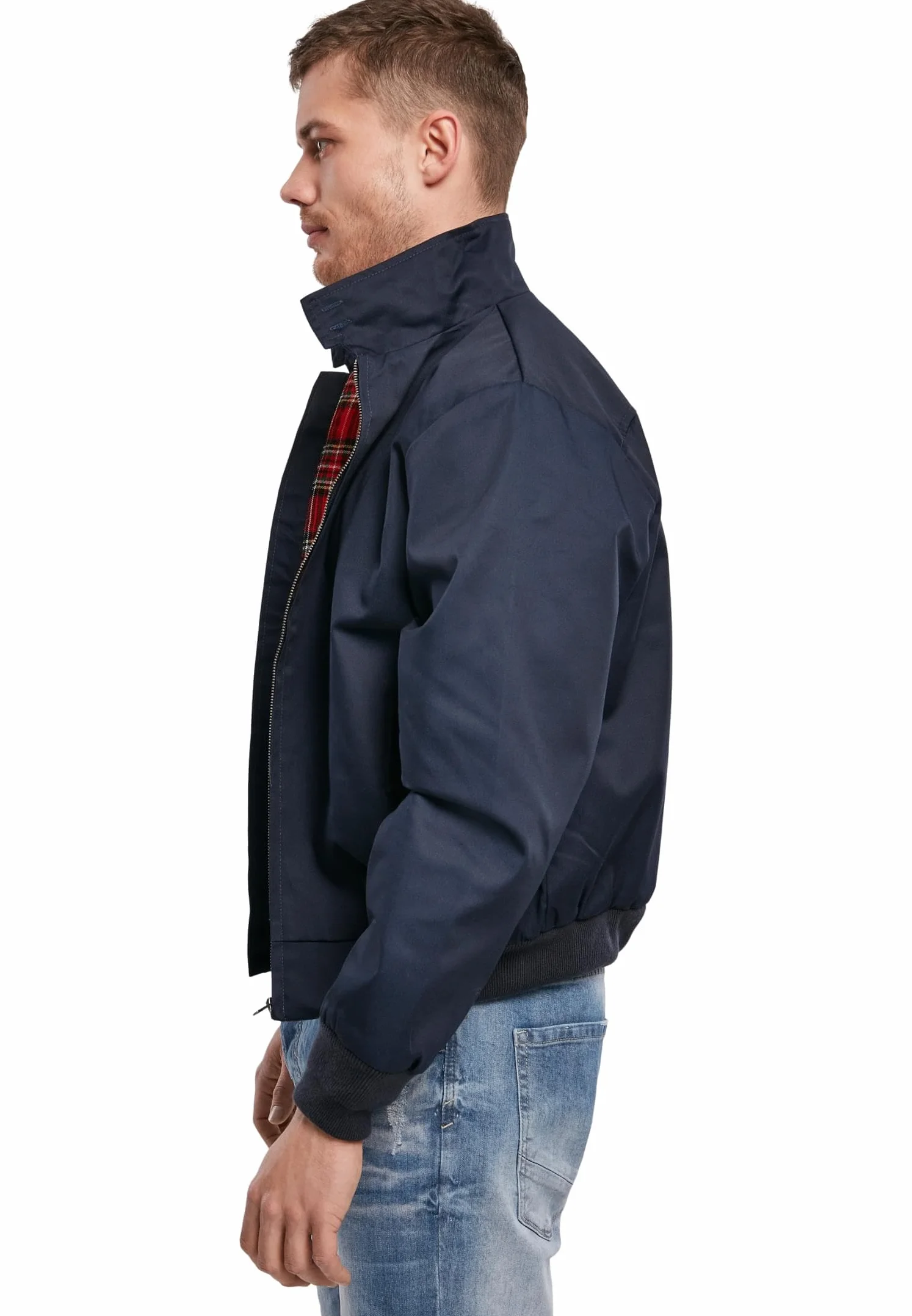 Brandit Capucha Lord Canterbury Hombre Cazadora Bomber Negro Rippbündchen Sin definir