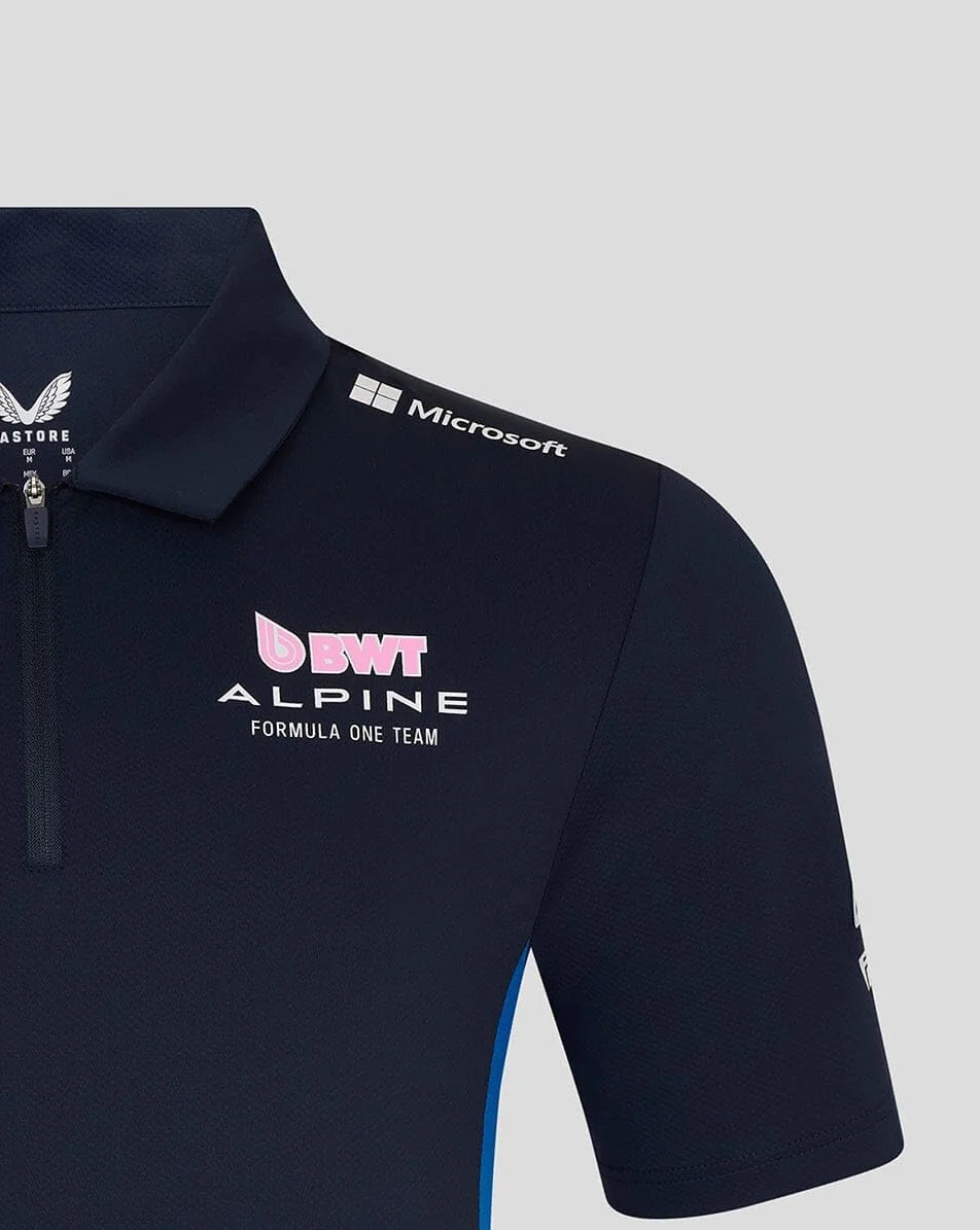 Castore Alpine Racing F1 2025 - Polo para hombre