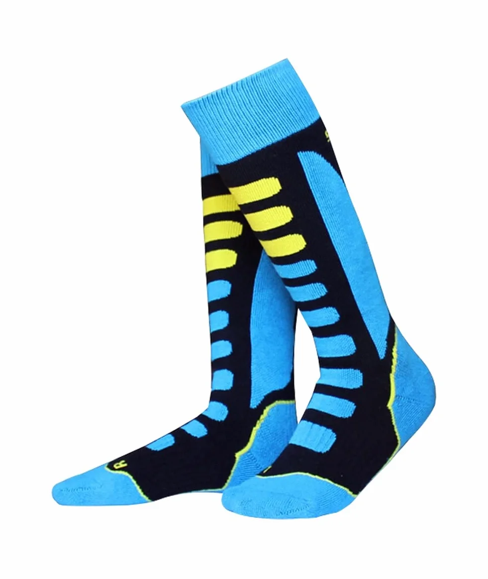 Calcetines de Esquí de Invierno Térmico Calientes para Snowboard, Ciclismo, Trekking, Calcetine Deportes Control de Humedad Anti-Odor Anti-Bacteriano para Ninas Niños