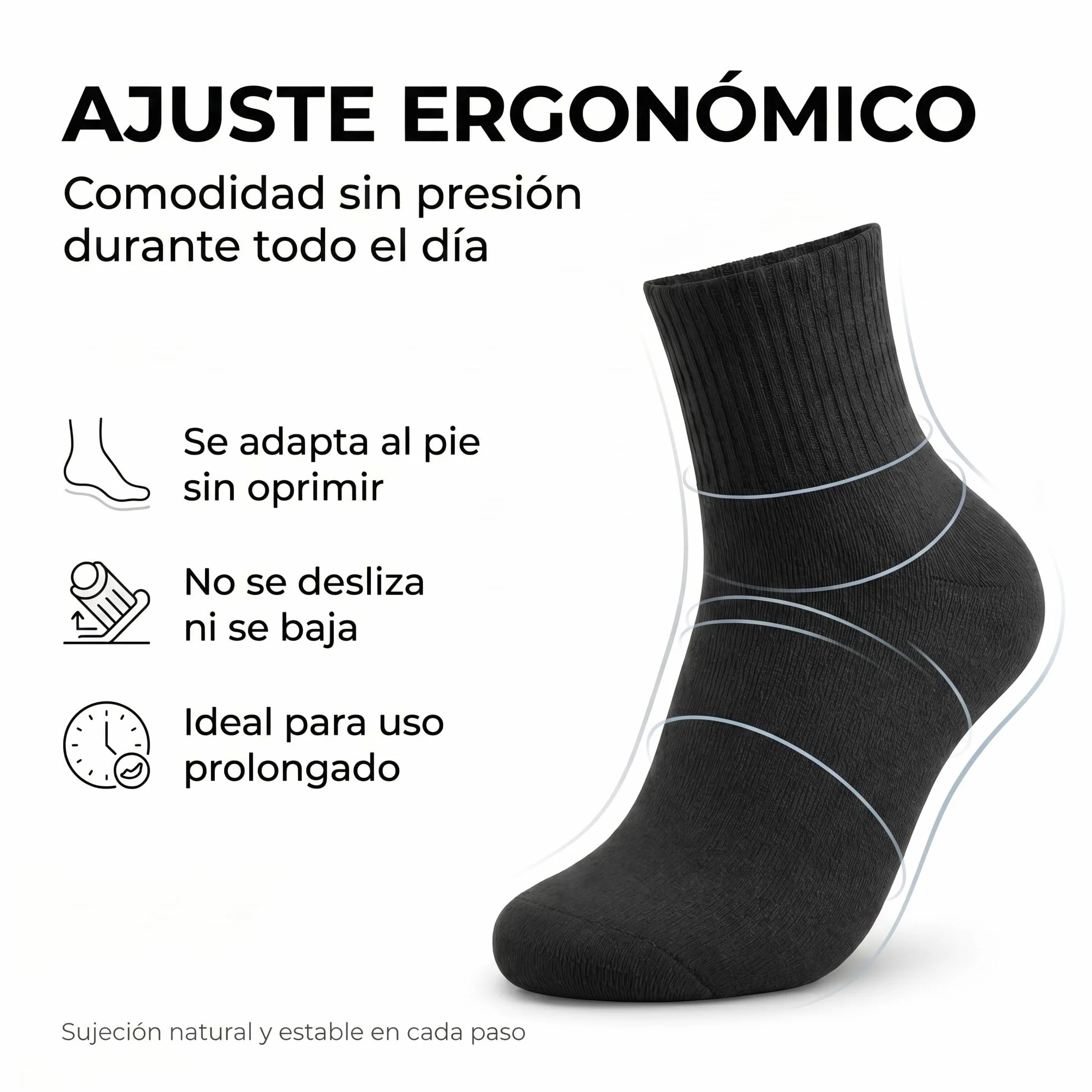 12 Pares Calcetines Deporte Hombre Mujer – Pack Calcetines Caña Media Unisex para Running, Gimnasio, Tenis, Trabajo, Uso Diario – 85 % Algodón Transpirables, Cómodos y Suaves.