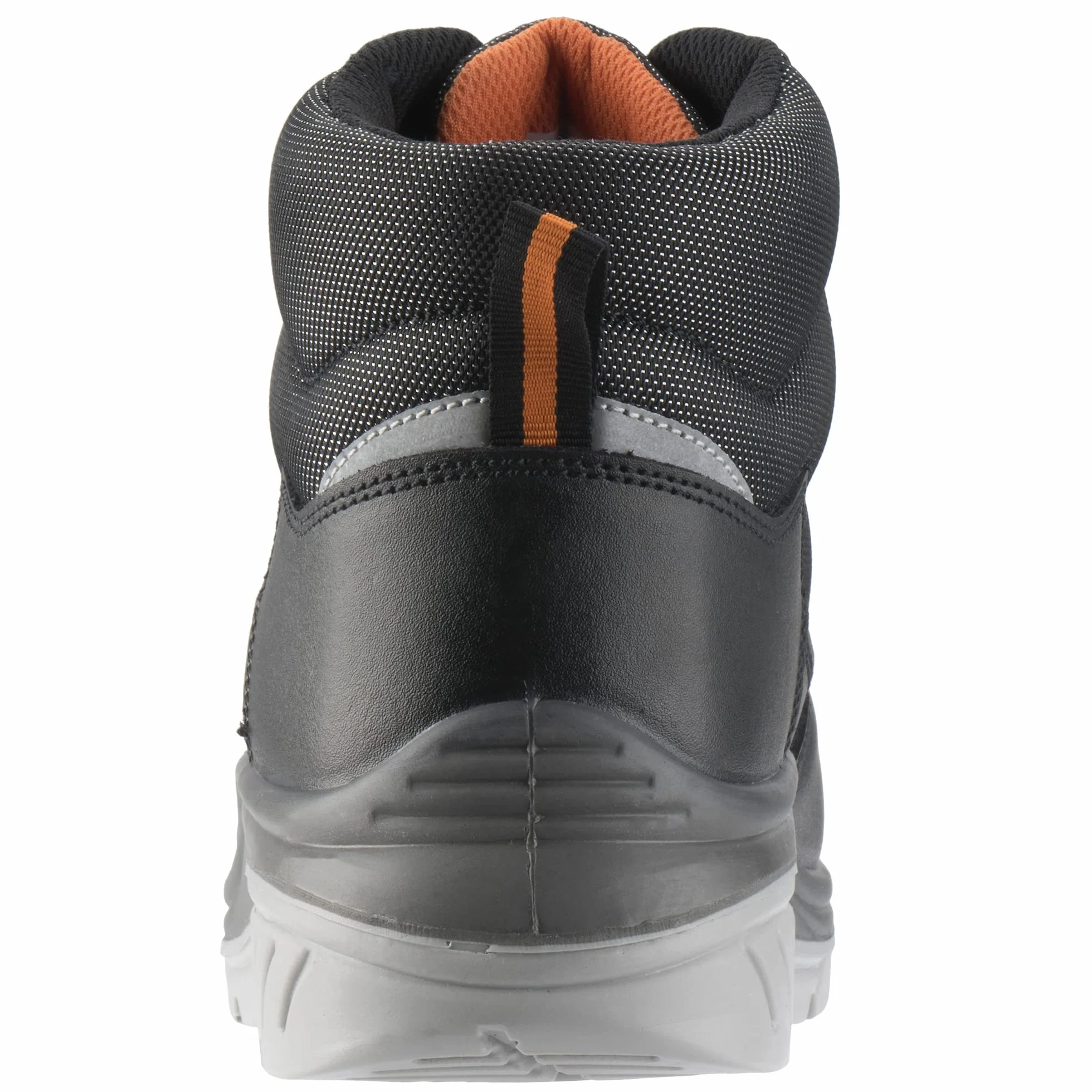 Bellota 72307NJS343 - Bota de Seguridad Comp+ Negra S3 de Hombre y Mujer (Talla 43) de Piel Hidrofugada Lisa, Acolchada y con Zonas Reforzadas Antiabrasión