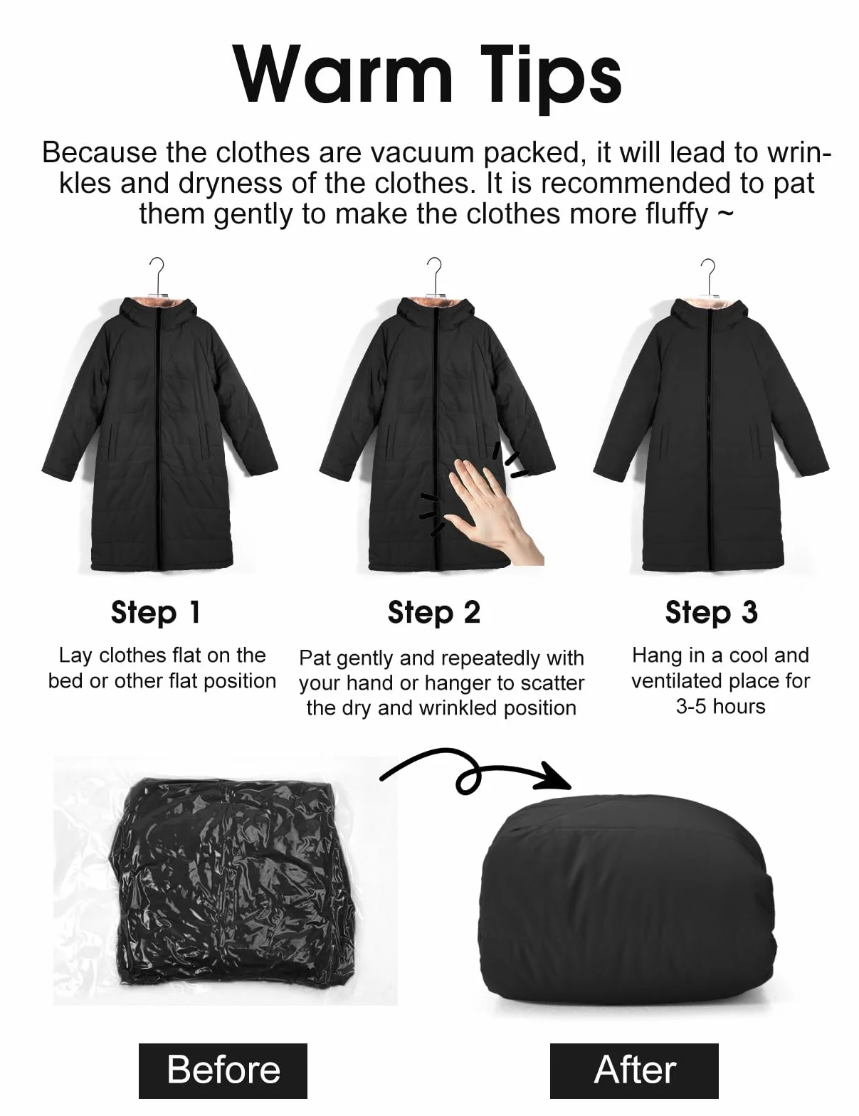 Tuopuda Chaqueta con Capucha Gruesa de Abrigo Largo de Invierno para Mujer Reversible Abrigo de Forro Polar con Cremallera y Bolsillos