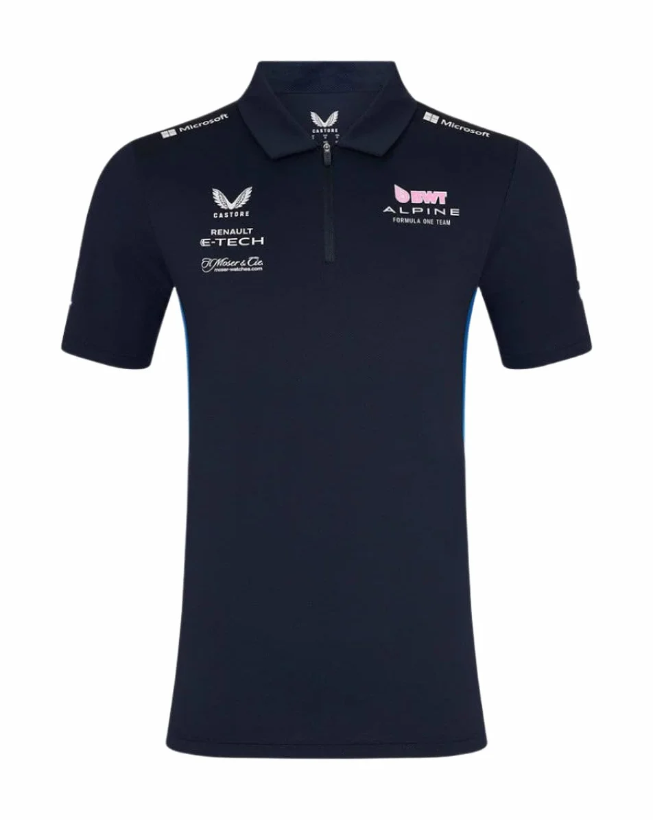 Castore Alpine Racing F1 2025 - Polo para hombre