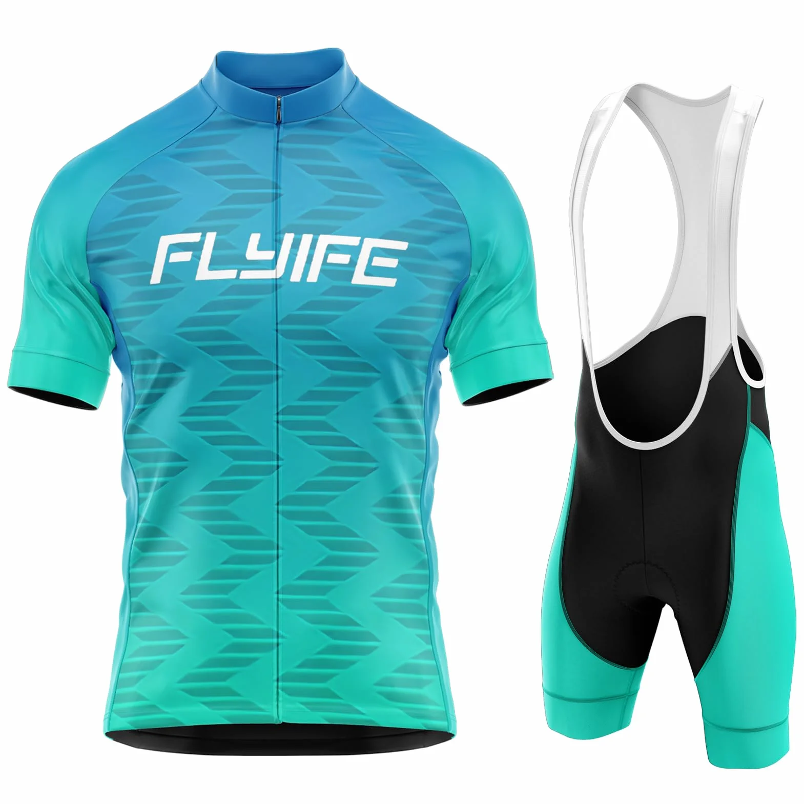 Maillot de Ciclismo para niños y niñas, Camiseta de Manga Corta y Pantalones Cortos con Almohadilla para el Asiento con 9D Gel Acolchado para Equipos Pro