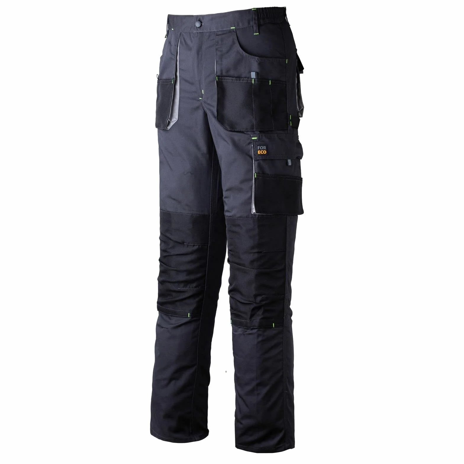 REIS Foreco-T Pantalones de trabajo protectores anticortes cargo 80% poliéster 20% algodón